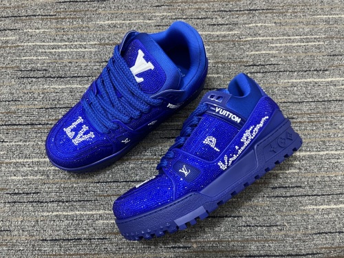 Men L*ouis V*uitton Top Sneakers