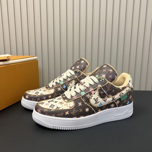 Men L*ouis V*uitton x N*ike Top Sneakers