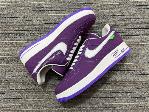 O*ff-W*hite x N*ike Air Force 1 x L*V Low