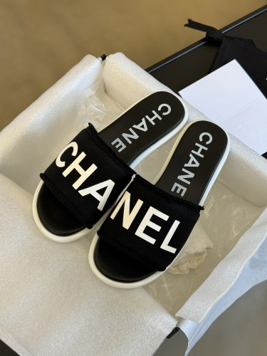 Women C*hanel Top Slippers