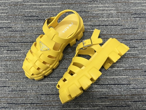 Women P*rada Top Quality Sandals