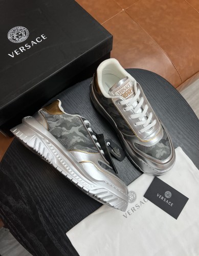 Men V*ersace Top Sneaker