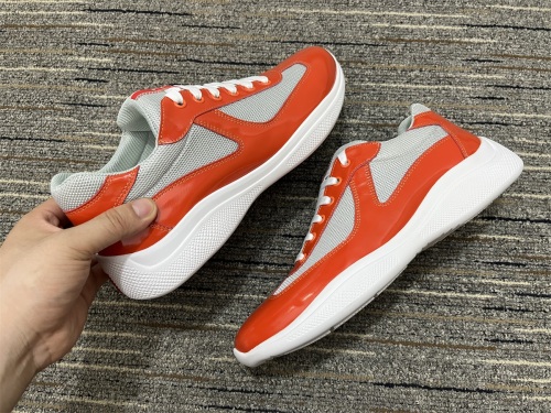 Mens P*rada Top Sneakers