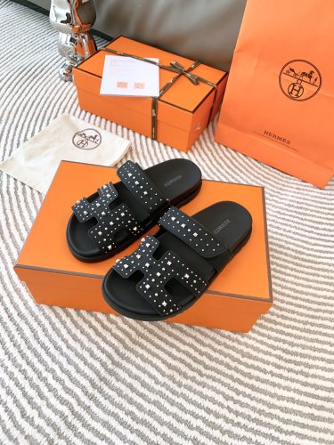 Men Women H*ermes Top Sandals