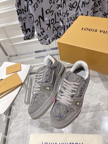 Men Women L*ouis V*uitton Top Sneakers