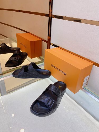 Men L*ouis V*uitton Top Sandals