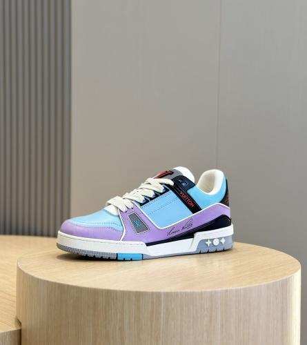 Men L*ouis V*uitton Skate Top Sneakers
