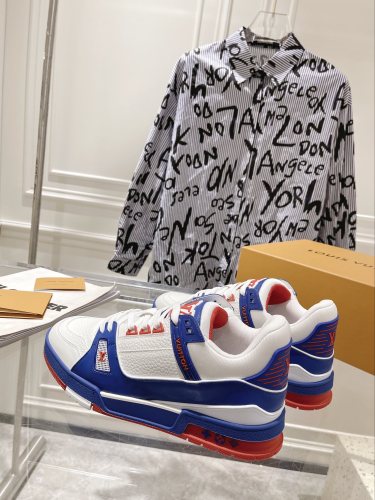 Men Women L*ouis V*uitton Top Sneakers