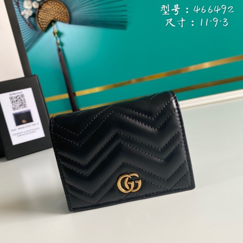 G*ucci Wallets Top Quality 11*9*3CM