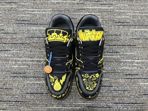 Men L*ouis V*uitton Top Sneakers