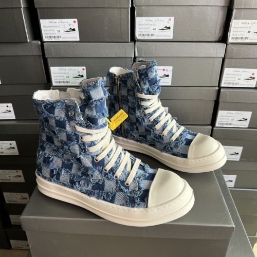 Men Women R*ick O*wens Top Sneaker