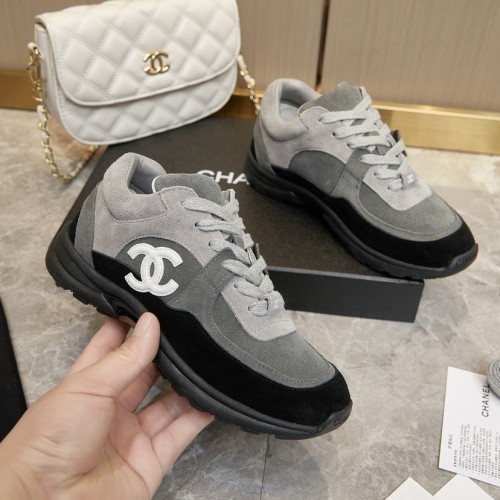Men Women C*hanel Top Sneaker