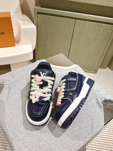 Men Women L*ouis V*uitton Top Sneakers