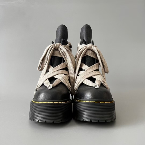 Men Women R*ick O*wens Dr. M*artens Top Sneaker