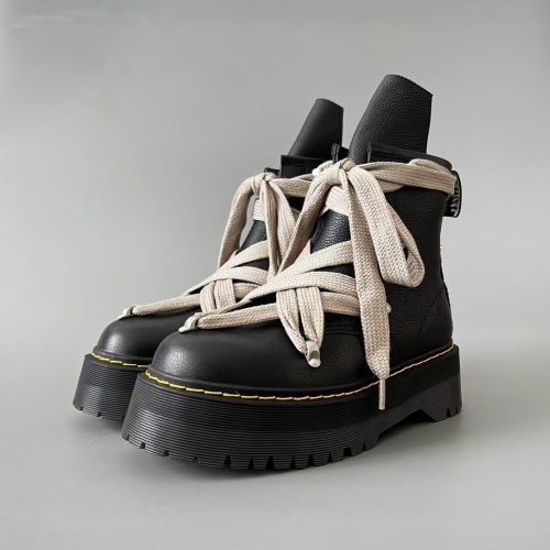 Men Women R*ick O*wens Dr. M*artens Top Sneaker