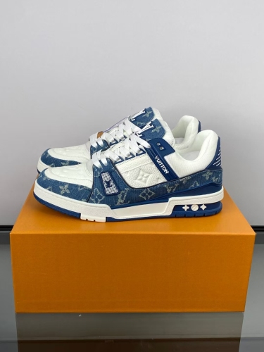 Men L*ouis V*uitton Top Sneakers