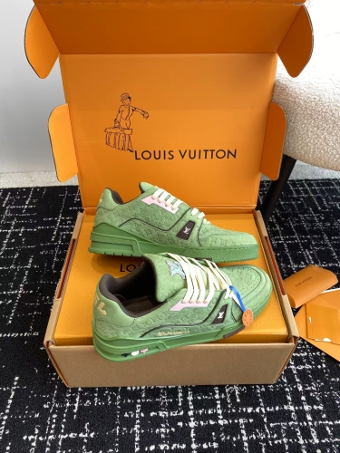 Men L*ouis V*uitton Top Sneakers Have Size EU47
