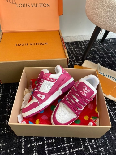 Women L*ouis V*uitton Top Sneakers