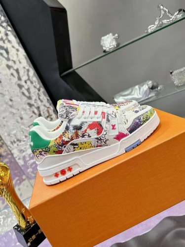 Men Women L*ouis V*uitton Top Sneakers