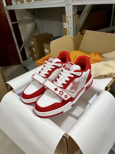 Men L*ouis V*uitton Top Sneakers