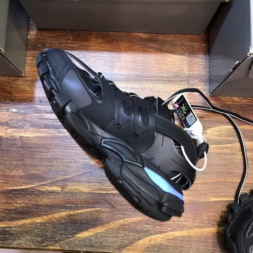 Men Women Light LED B*alenciaga Top Sneakers