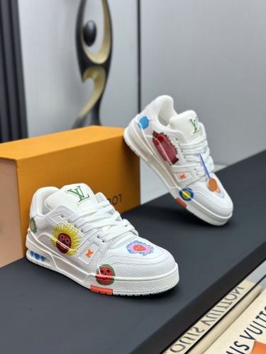 Men Women L*ouis V*uitton Top Sneakers