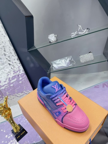 Men L*ouis V*uitton Top Sneakers