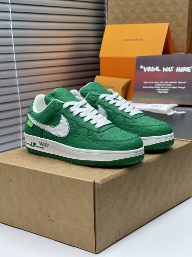 O*ff-W*hite x N*ike Air Force 1 x L*V Low