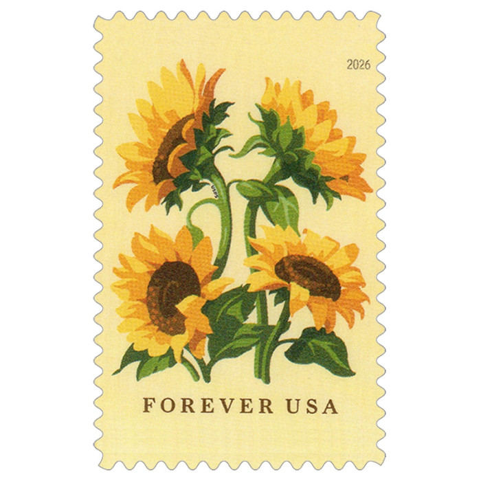 Sunflowers Stamps