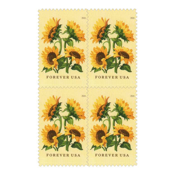 Sunflowers Stamps