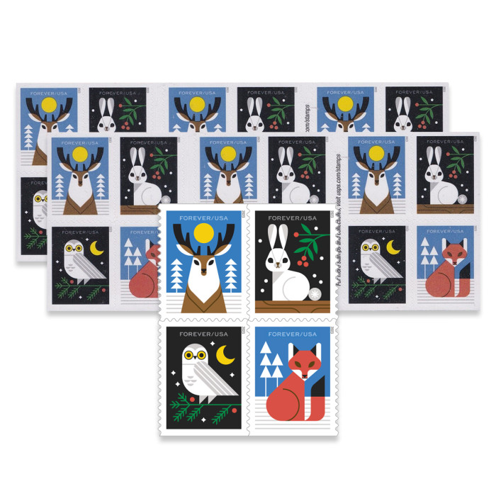 Winter Woodland Animals
