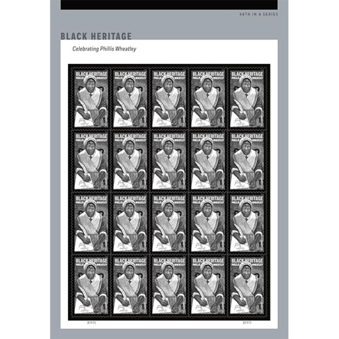 Phillis Wheatley Stamps