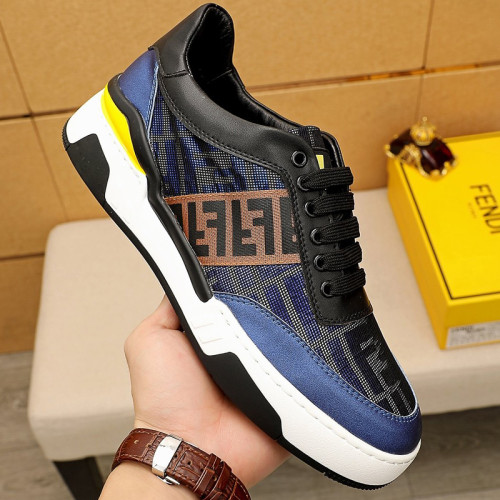 Fendi Mens Shoes Fashion Sneakers Luxury Brand Casual Shoes for Men with Original Box
