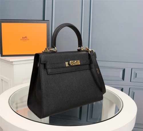 Hermes Womens Bags Handbags Luxury Brand Fashion Hermès Kelly 25cm 28cm K25 K28 Size Tote