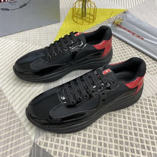Prada Mens Shoes Sneakers Casual Shoes for Men Luxury Brand Breathable Fashion Sneakers with Original Box