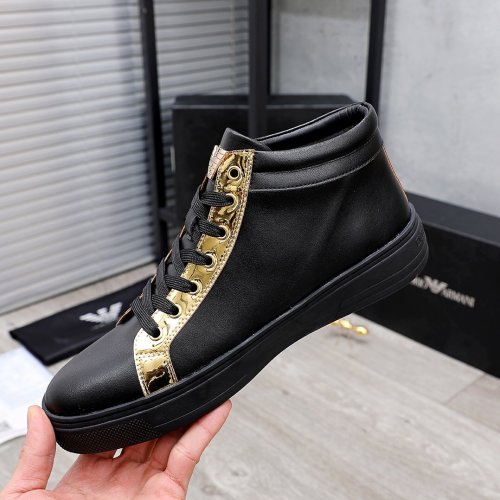 Armani Men Shoes Sneakers Fashion Design Luxury Brand Design