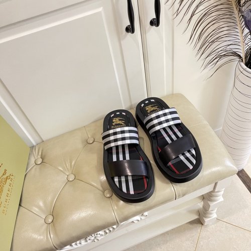 Burberry Mens Shoes Leather Sandals