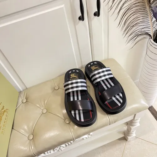 Burberry Mens Shoes Leather Sandals