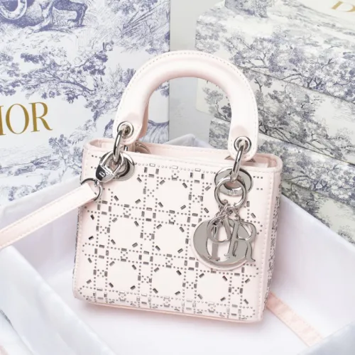 Dior Womens Bags Handbags Luxury Fashion LADY DIOR D-LITE BAG with Original Box