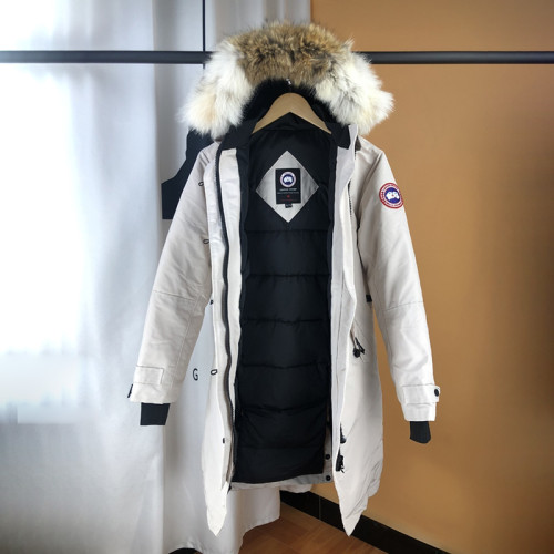 Canada Goose Langford Mens Winter Windprood Down Jackets Keep Warm 80% White Duck Down