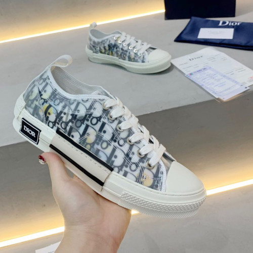 Dior Men Shoes Sneakers Casual Luxury Brand B23 Low-Top Sneaker with Original Box