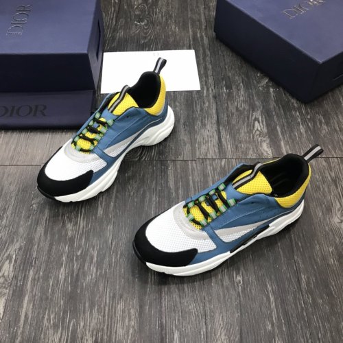Dior Men Women Shoes Luxury Brand B22 Sneakers with Original Box Mens Womens Breathable Sneaker
