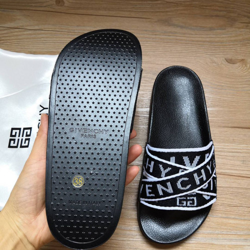 Givenchy Men Shoes Flat Sandals Flip Flop Slippers Luxury Brand with Original Box
