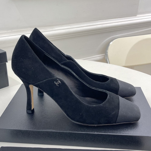 Chanel Womens Shoes Pumps Sandals Luxury Brand Design with Original Box Women Slippers 8cm Heel Pumps