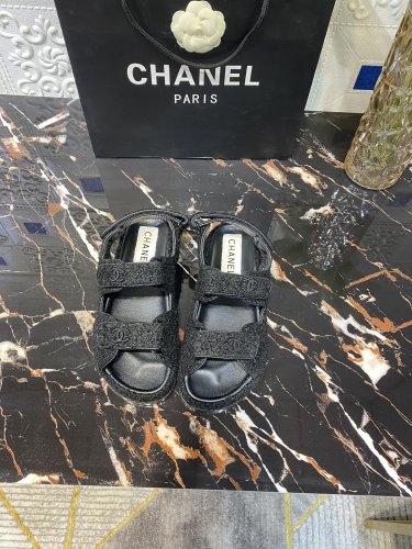 Chanel Womens Shoes Sandals Slippers Luxury Brand Design with Original Box