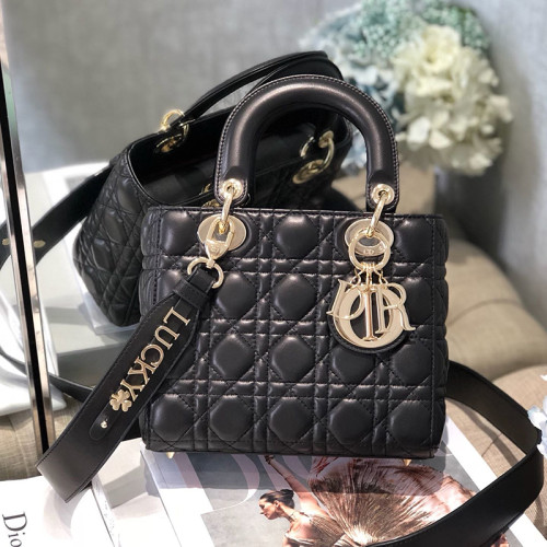 Dior Womens Bags Handbags Luxury Fashion LADY DIOR D-LITE BAG with Original Box