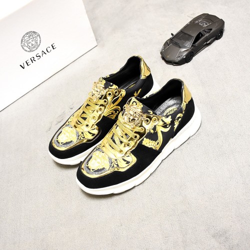 Versace Men Shoes Sneakers Fashion Design Luxury Brand