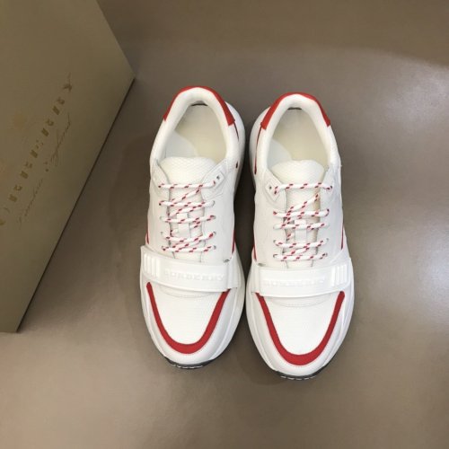 Burberry Mens Shoes Sneakers Fashion Type Luxury Brand Vintage Check Cotton Sneaker with Original Box