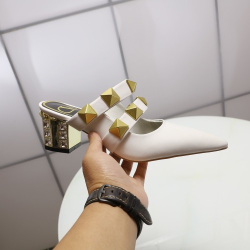 Valentino Womens Shoes Roman Stud Mules