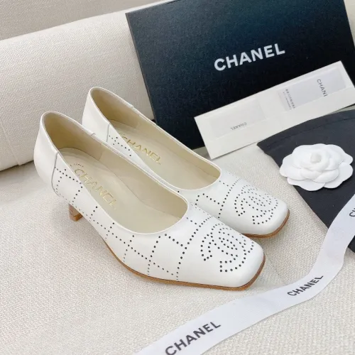 Chanel Womens Shoes Pumps 4.5cm